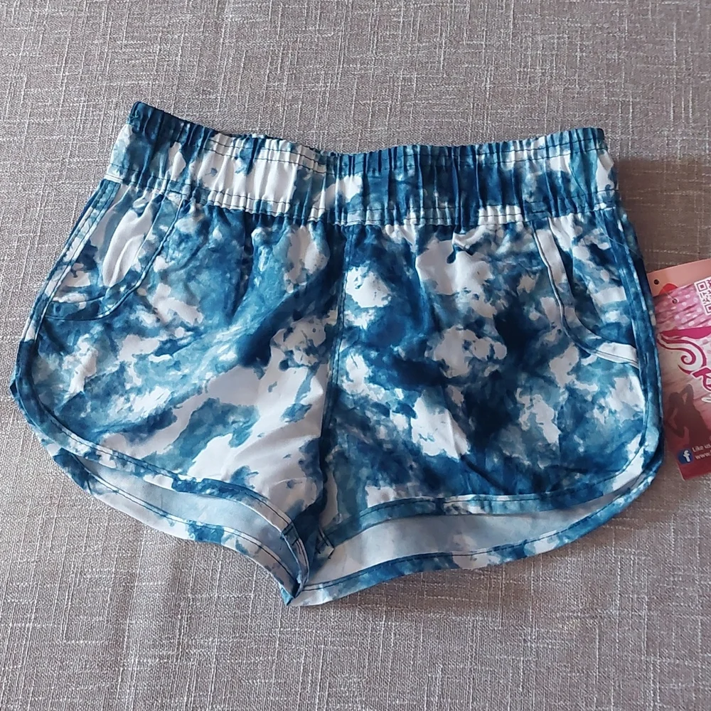 Kanu Surf Girls seafoam upf 50 +Quick Dry beach board shorts color Denim size XL